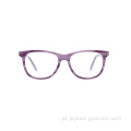 Bom óculos ópticos de acetato para mulheres e homens